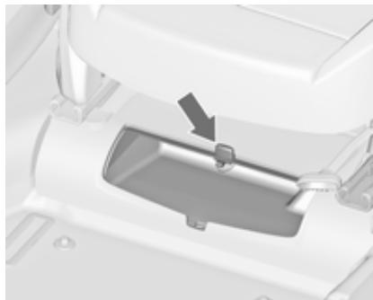 OPEL Zafira C Phase 1 (2011-2016) - Vide-poches sous le siège boîte de rangement - 1