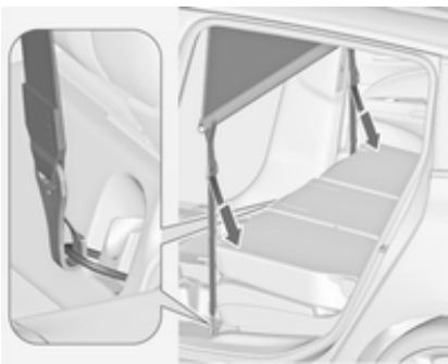 OPEL Zafira C Phase 1 (2011-2016) - Pose derrière la deuxième rangée de sièges - 4