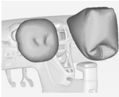 OPEL Zafira C Phase 1 (2011-2016) - Système d'airbag frontal - 2