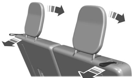 FORD Explorer (2022) - Rabattement du siège à réglage manuel de la troisième rangée - 1