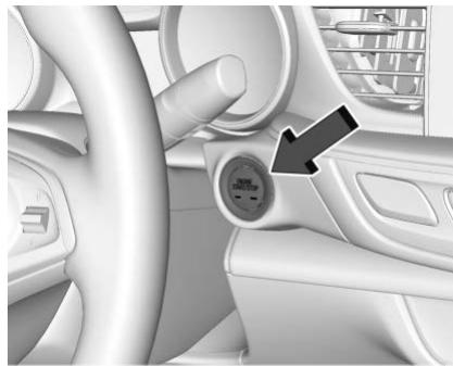 Buick Regal (2019) - Positions du commutateur d'allumage - 1