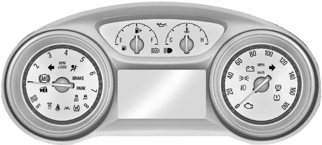 Buick Regal (2019) - Combé d'instruments - 2