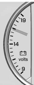 Buick Regal (2019) - Indicateur de voltmetre (Version supérieure) - 1