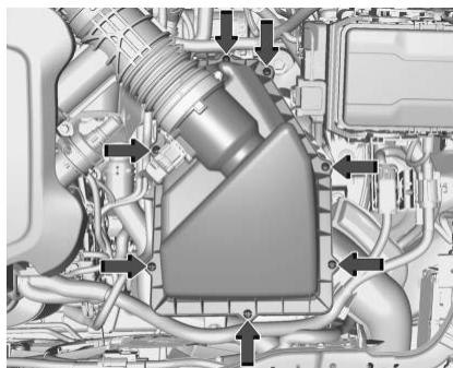 Buick Regal (2019) - Comment inspector le filtré à air du moteur - 2