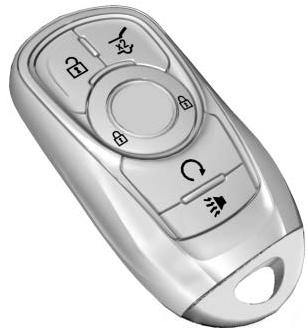 Buick Regal (2019) - Fonctionnement du système de télédéverrouillage - 3