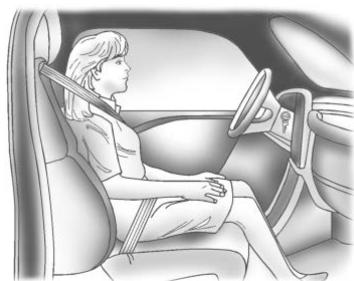 Buick Regal (2019) - Si le témoin d'activation est éteint en présence d'un occupant de taille adulte - 1