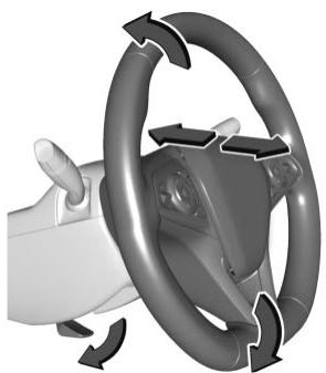 Buick Regal (2019) - Réglage de volant de direction - 1