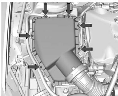 Buick Regal (2019) - Comment inspector le filtré à air du moteur - 1