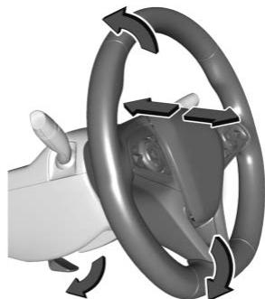 Buick Regal (2019) - Réglage de volant de direction - 1