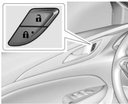 Buick Regal (2019) - Portes à verrouillage électrique - 1