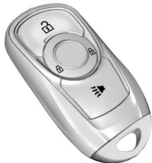 Buick Regal (2019) - Fonctionnement du système de télédéverrouillage - 1