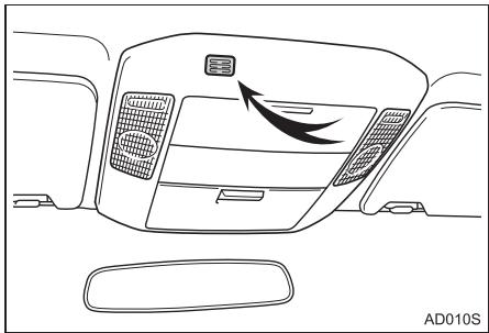 TOYOTA Sequoia (2016) - Utilisation du bouton de téléphonie/microphone - 2
