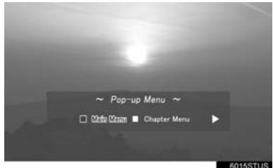 TOYOTA Sequoia (2016) - Affichage du MENU contextuel - 1