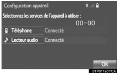 TOYOTA Sequoia (2016) - Declaration d'un téléphone bluetooth® pour la première fois - 3