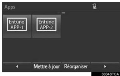 TOYOTA Sequoia (2016) - Utilisation du clavier logiciel - 1
