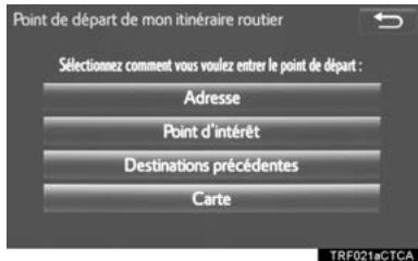 TOYOTA Sequoia (2016) - Enregistrement des itinéraires personnels - 2