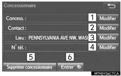 TOYOTA Sequoia (2016) - Sélectionnez les options à modifier. - 1
