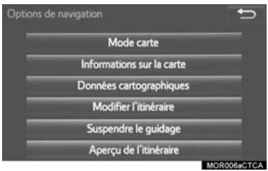 TOYOTA Sequoia (2016) - Modification De L'Itinéraire - 2