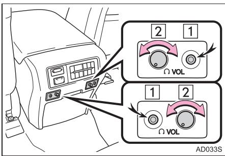 TOYOTA Sequoia (2016) - PRISES pour casques d'écoute - 1