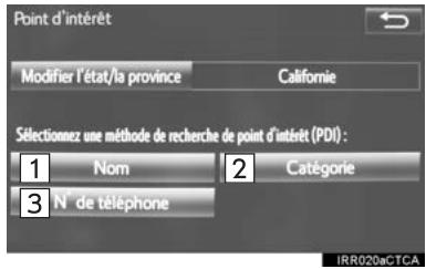 TOYOTA Sequoia (2016) - Recherche par point d'intérêt - 1