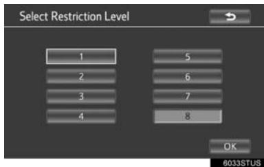 TOYOTA Sequoia (2016) - ■configuration du controle parental DVD - 2