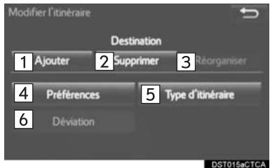 TOYOTA Sequoia (2016) - Modification De L'Itinéraire - 3