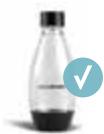 SODASTREAM ETERRA - COMPATIBLE AVEC LES Bouteilles SUIVANTES : - 2