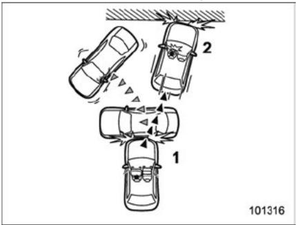SUBARU Outback (2016) - Fonctionnement du coussin de sécurité frontal perfectionné SUBARU - 15