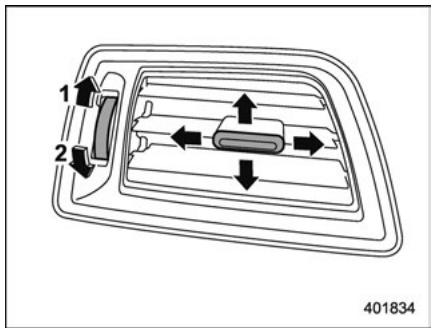 SUBARU Outback (2016) - Aérateurs latéraux - 1