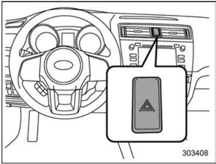SUBARU Outback (2016) - Feux de détresse - 1