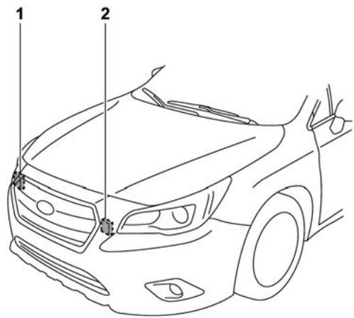 SUBARU Outback (2016) - Composants - 2