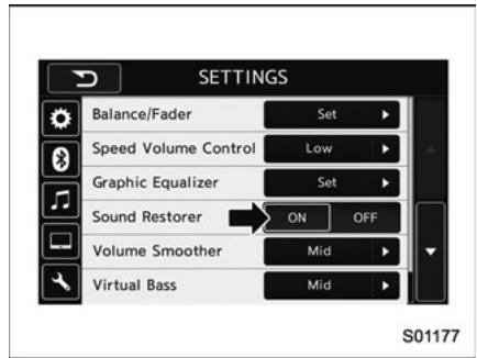 SUBARU Outback (2016) - Vol. sensible à la vitesse - 5