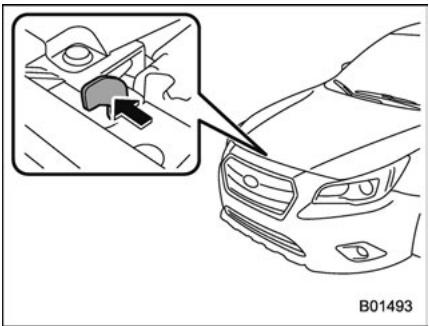 SUBARU Outback (2016) - Ouverture du capot: - 1