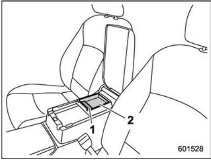 SUBARU Outback (2016) - -Console centrale - 1