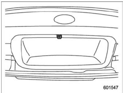 SUBARU Outback (2016) - Caméra de visualisation arrière - 1
