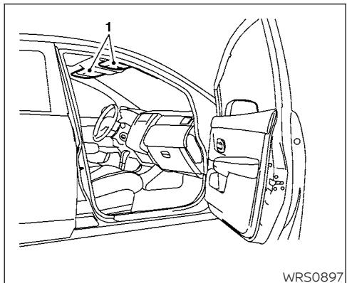 NISSAN Murano (2018) - AVERTISSEMENT - 1
