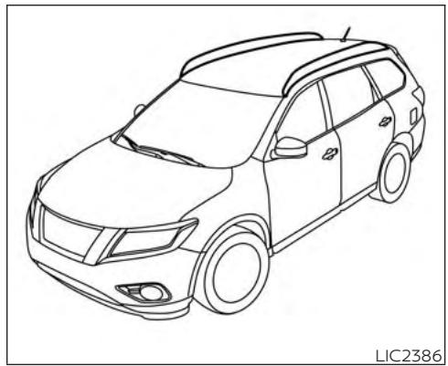 NISSAN Murano (2018) - AVERTISSEMENT - 1