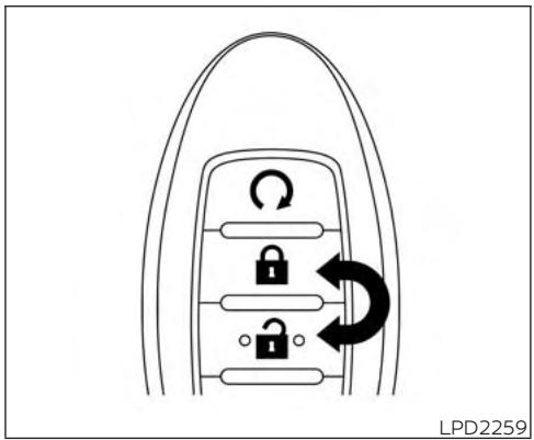 NISSAN Murano (2018) - Utilisation de l'éclairage intérieur - 1