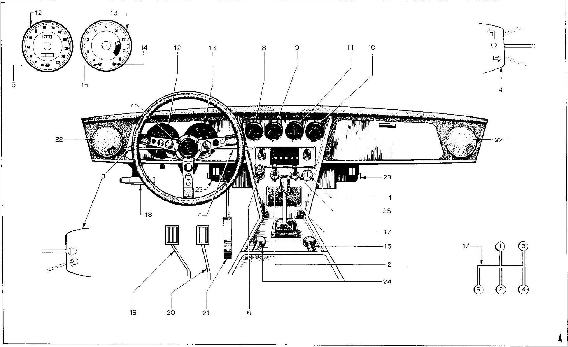 Lotus Europa (1966-1975) - Jauge de température d'eau - 1