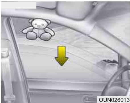 KIA Carens UN (2006-2010) - Montée / descente auto d'une vitre (le cas échéant) (vitre conducteur) - 1