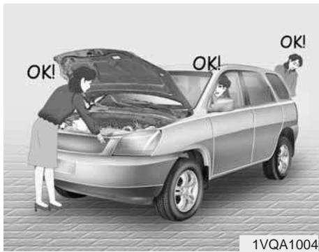 KIA Carens UN (2006-2010) - Conduite dans des zones inondées - 1