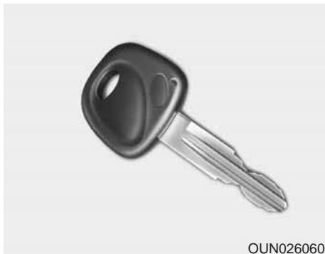 KIA Carens UN (2006-2010) - Mémorisez le numéro de votre clé - 1