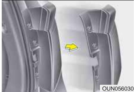 KIA Carens UN (2006-2010) - Remplacement des ampoules du bloc optique arrière combiné - 2