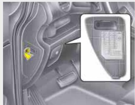 KIA Carens UN (2006-2010) - Description du boîtier de relais / de fusibles - 1