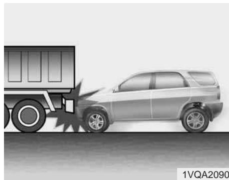 KIA Carens UN (2006-2010) - Conditions de non-declenchement de l'airbag - 4