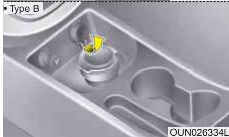 KIA Carens UN (2006-2010) - ATTENTION - Lumière du miroir de courtoisie - 2