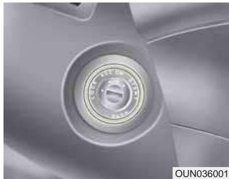 KIA Carens UN (2006-2010) - POSITIONS DE LA CLÉ - 1