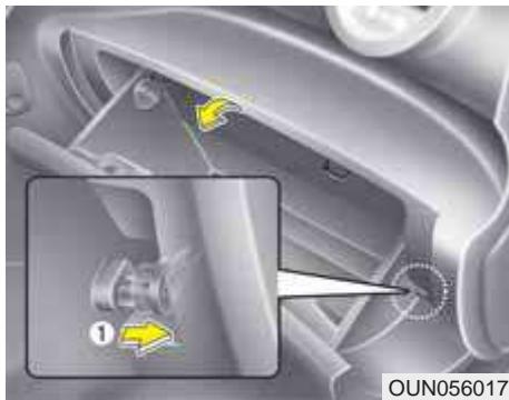 KIA Carens UN (2006-2010) - Vérification du filtré - 1