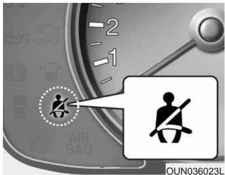 KIA Carens UN (2006-2010) - AVERTISSEMENT - 2