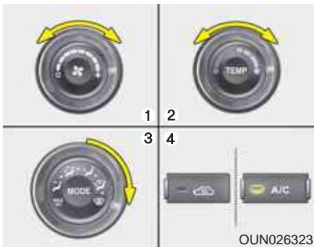 KIA Carens UN (2006-2010) - AVERTISSEMENT - 1